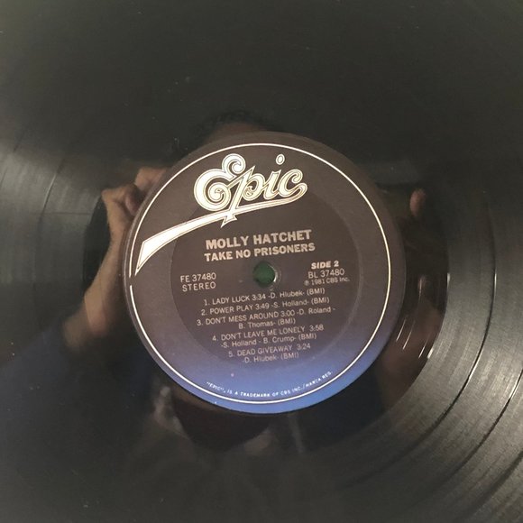 Molly Hatchet - Take No Prisoners - Original Pressed Vinyl LP 1981 - Picture 9 of 9